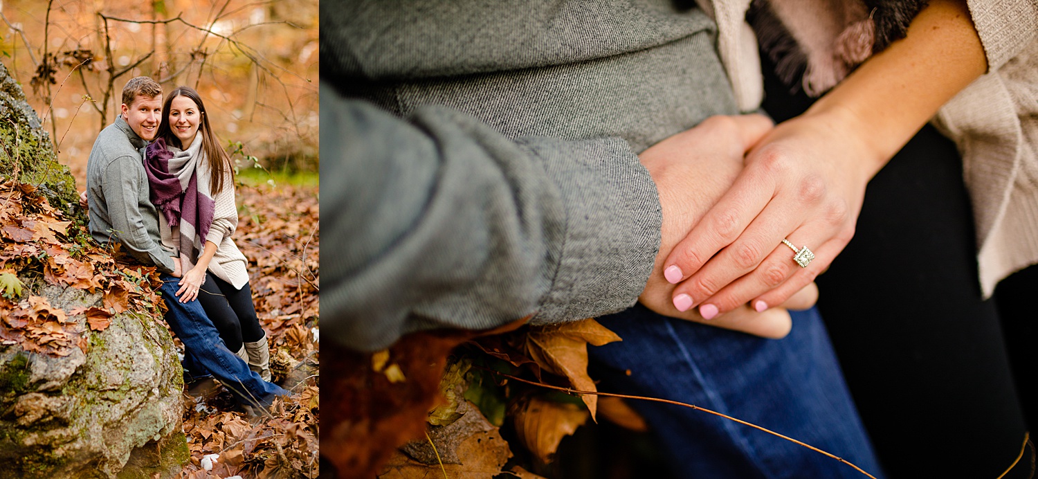 Kennett Square Pennsylvania engagement session wedding portrait photographer