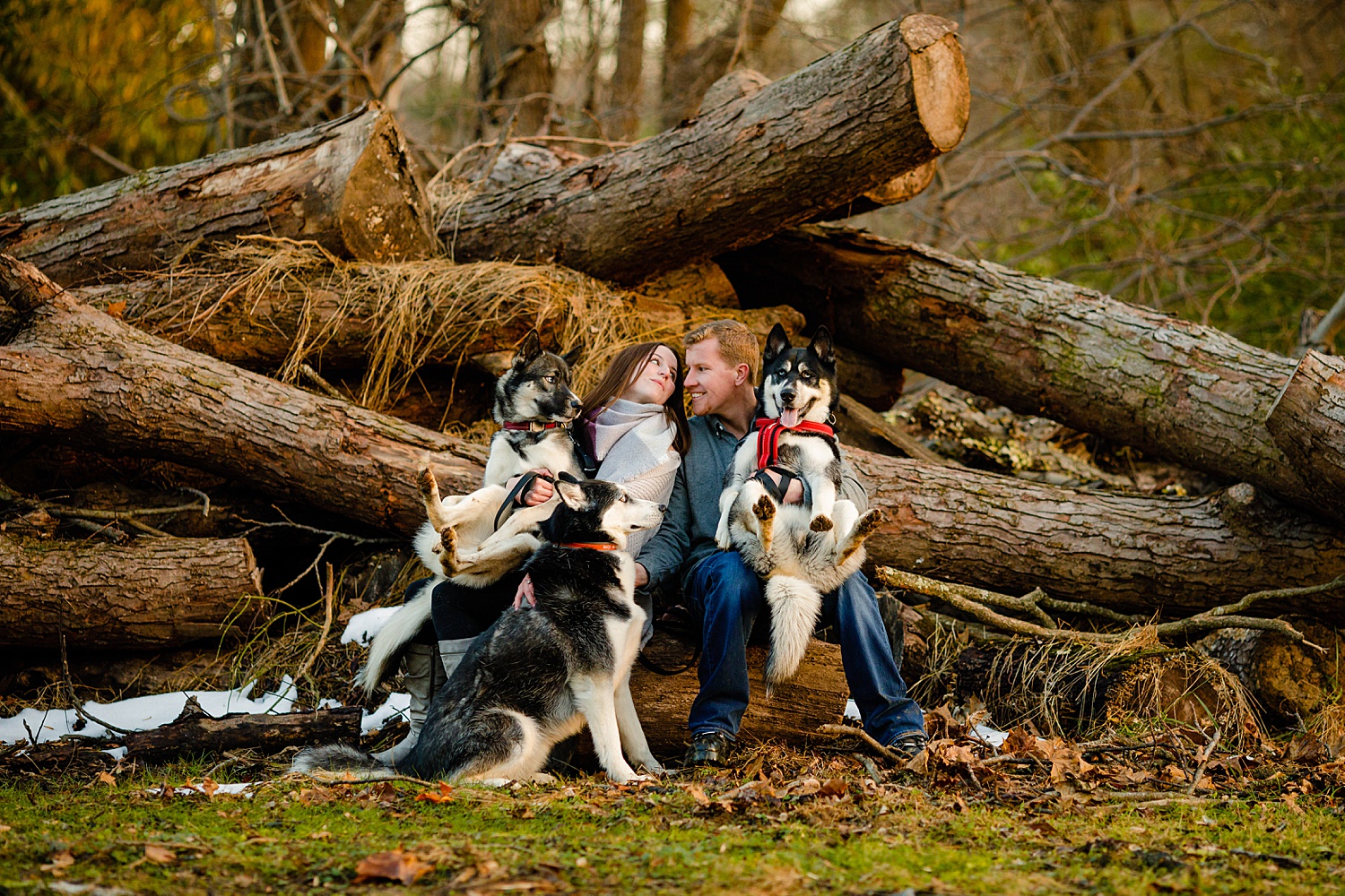 Kennett Square Pennsylvania engagement session wedding portrait photographer