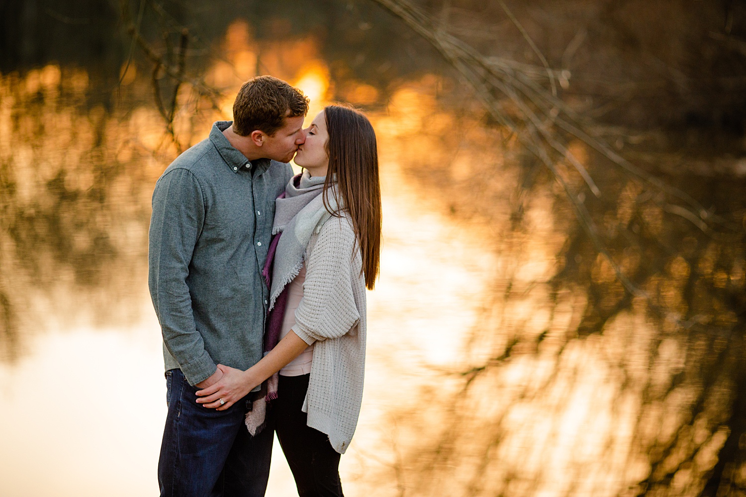 Kennett Square Pennsylvania engagement session wedding portrait photographer