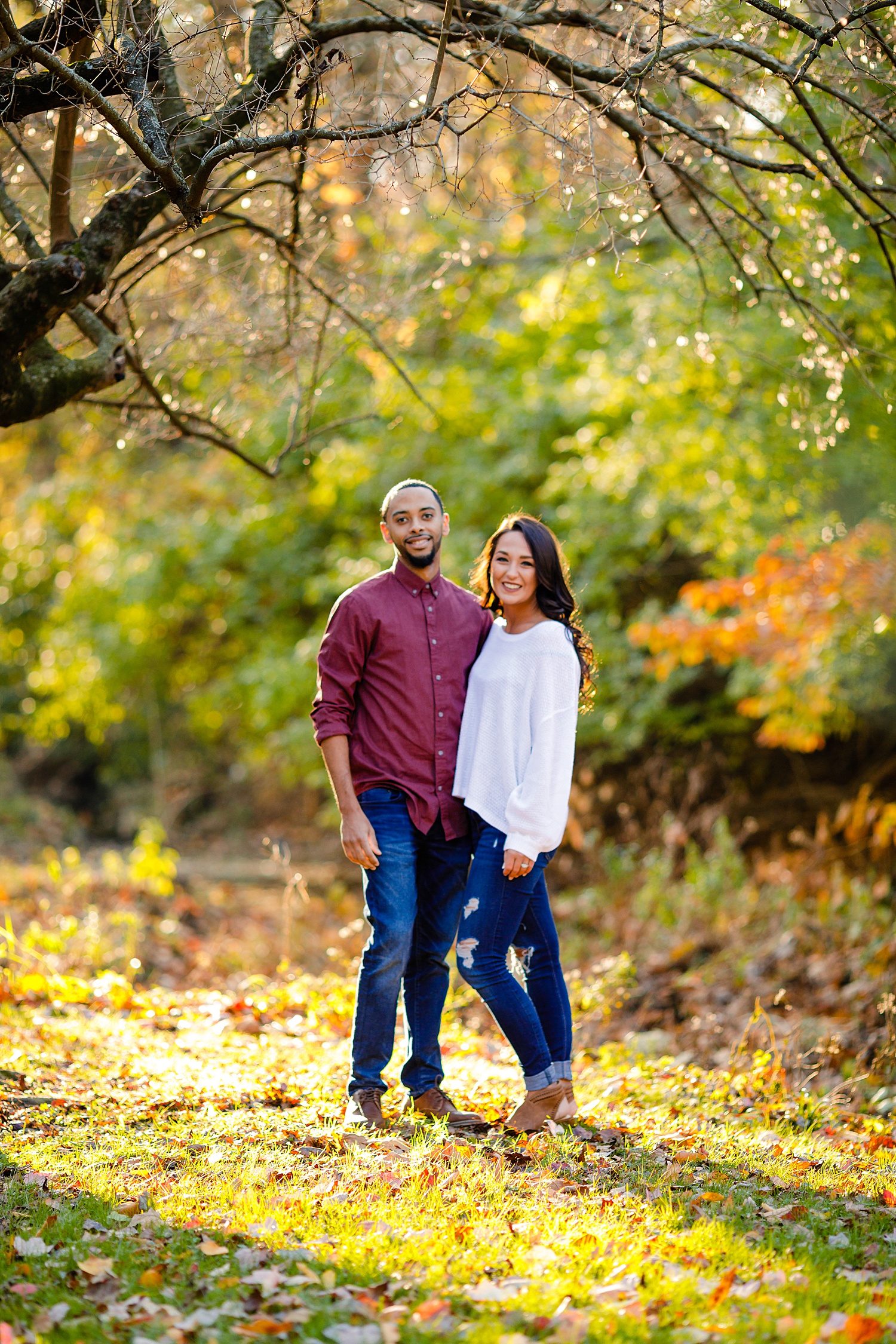 Reading Museum Berks County Wyomissing Pennsylvania engagement session photoshoot portrait wedding photographer fall