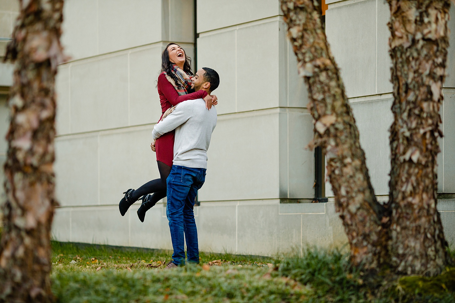 Reading Museum Berks County Wyomissing Pennsylvania engagement session photoshoot portrait wedding photographer fall