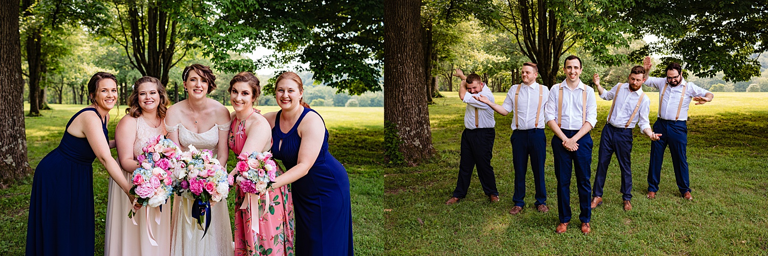 summer Tinicum Park Bucks County barn wedding photographer