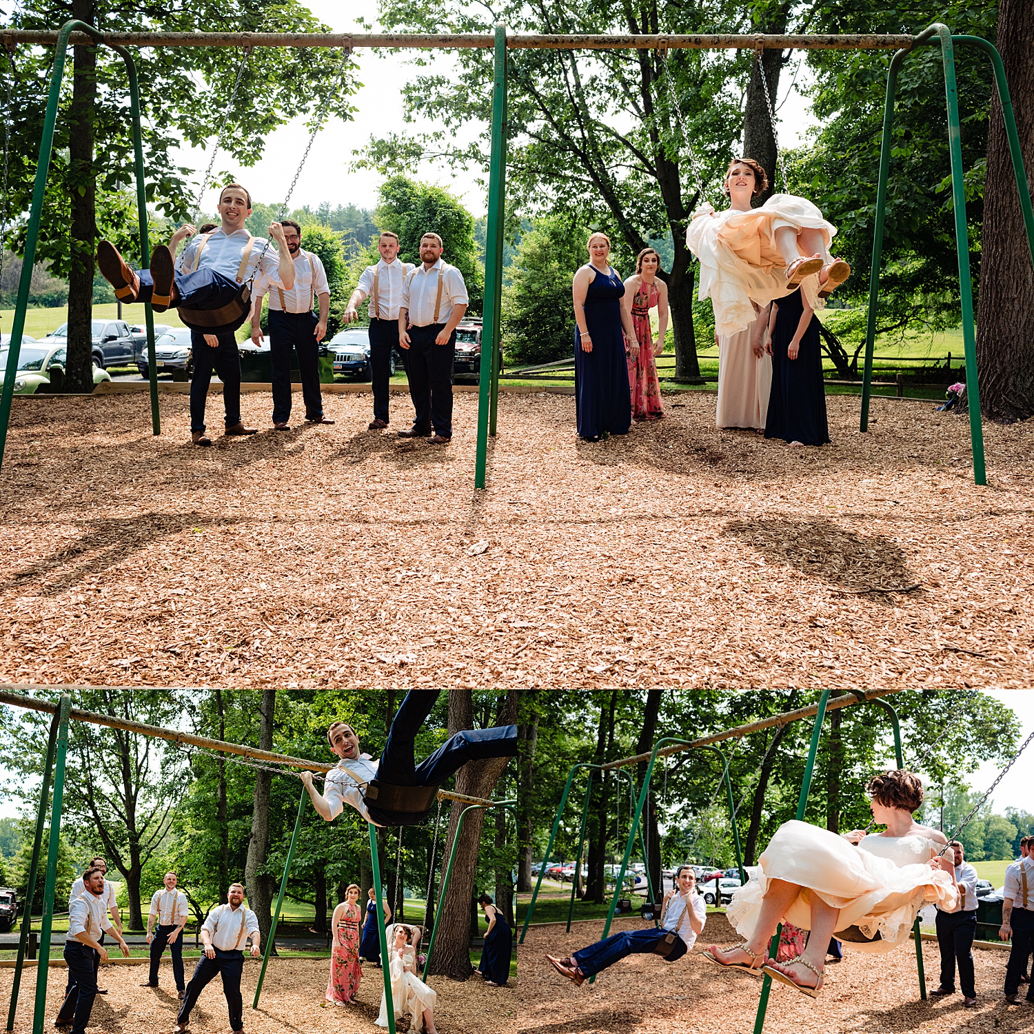 summer Tinicum Park Bucks County barn wedding photographer