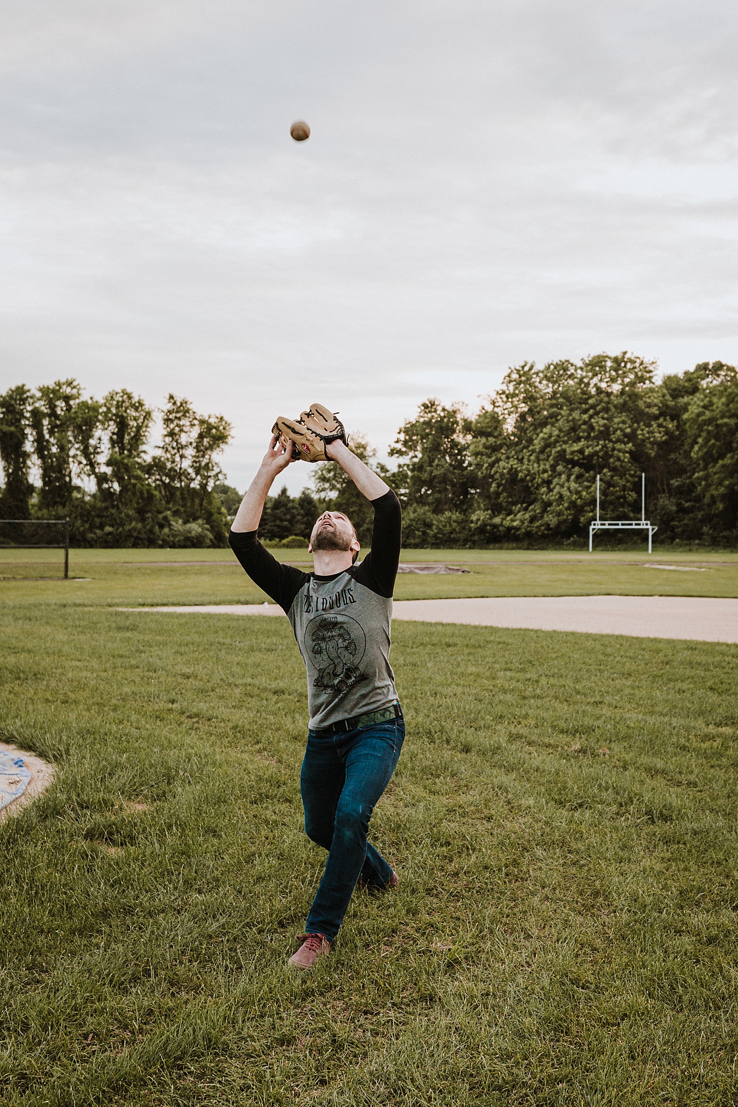 Deciduous Life baseball lifestyle commercial photography shoot Penn State Berks