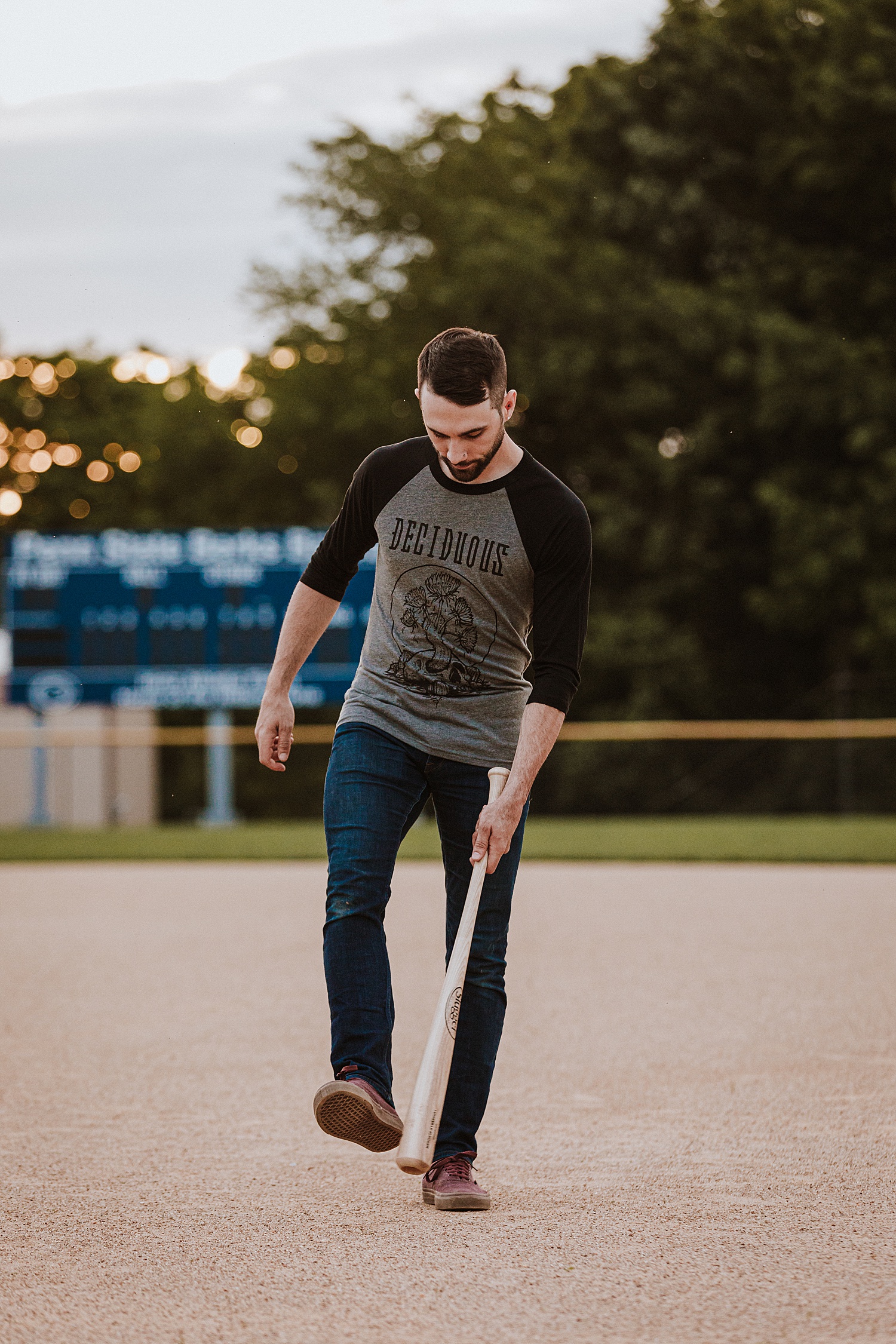 Deciduous Life baseball lifestyle commercial photography shoot Penn State Berks