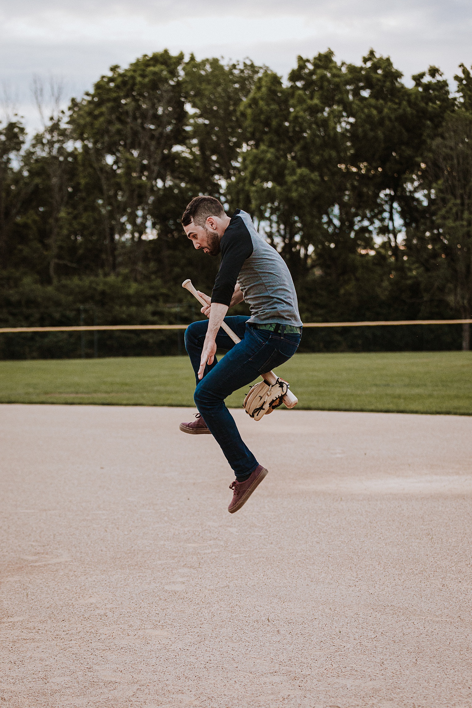 Deciduous Life baseball lifestyle commercial photography shoot Penn State Berks