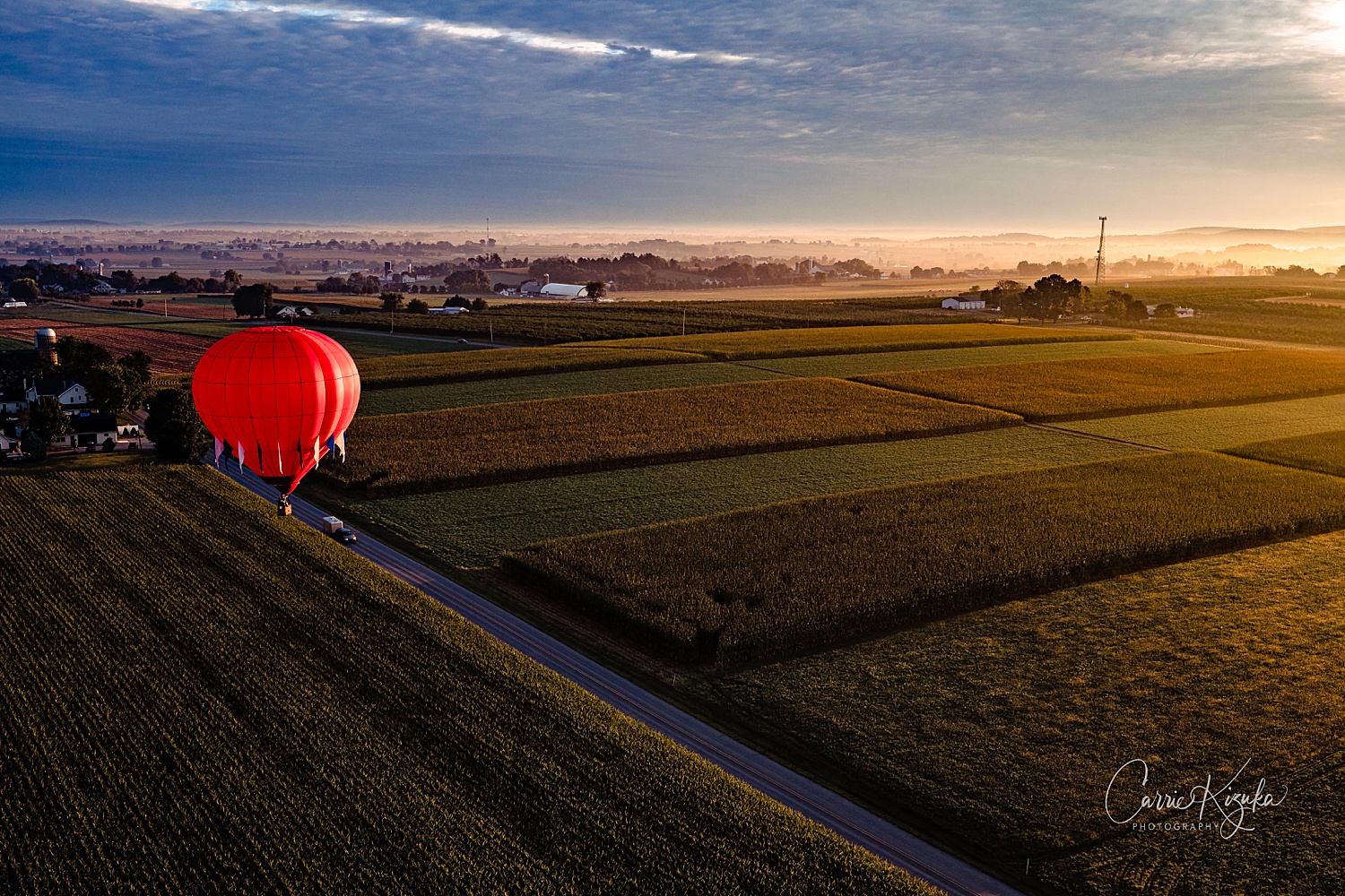 The Lancaster Hot Air Balloon Festival Bird-in-Hand sunrise Pennsylvania photographer