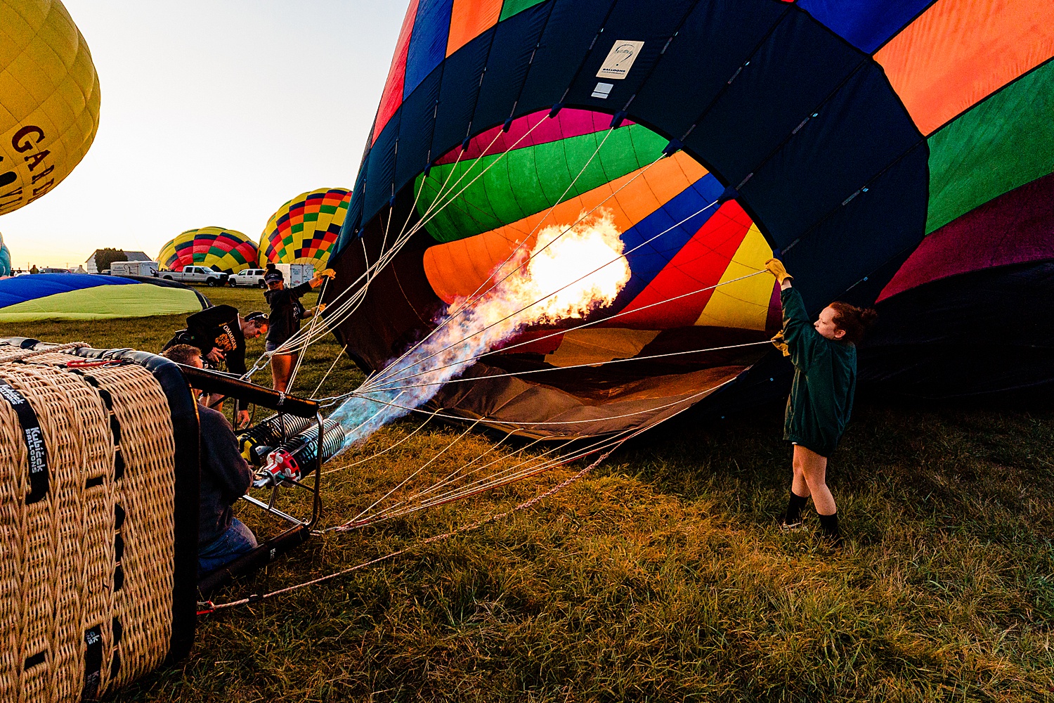 Lancaster Hot Air Balloon Festival BirdinHand, Lancaster County