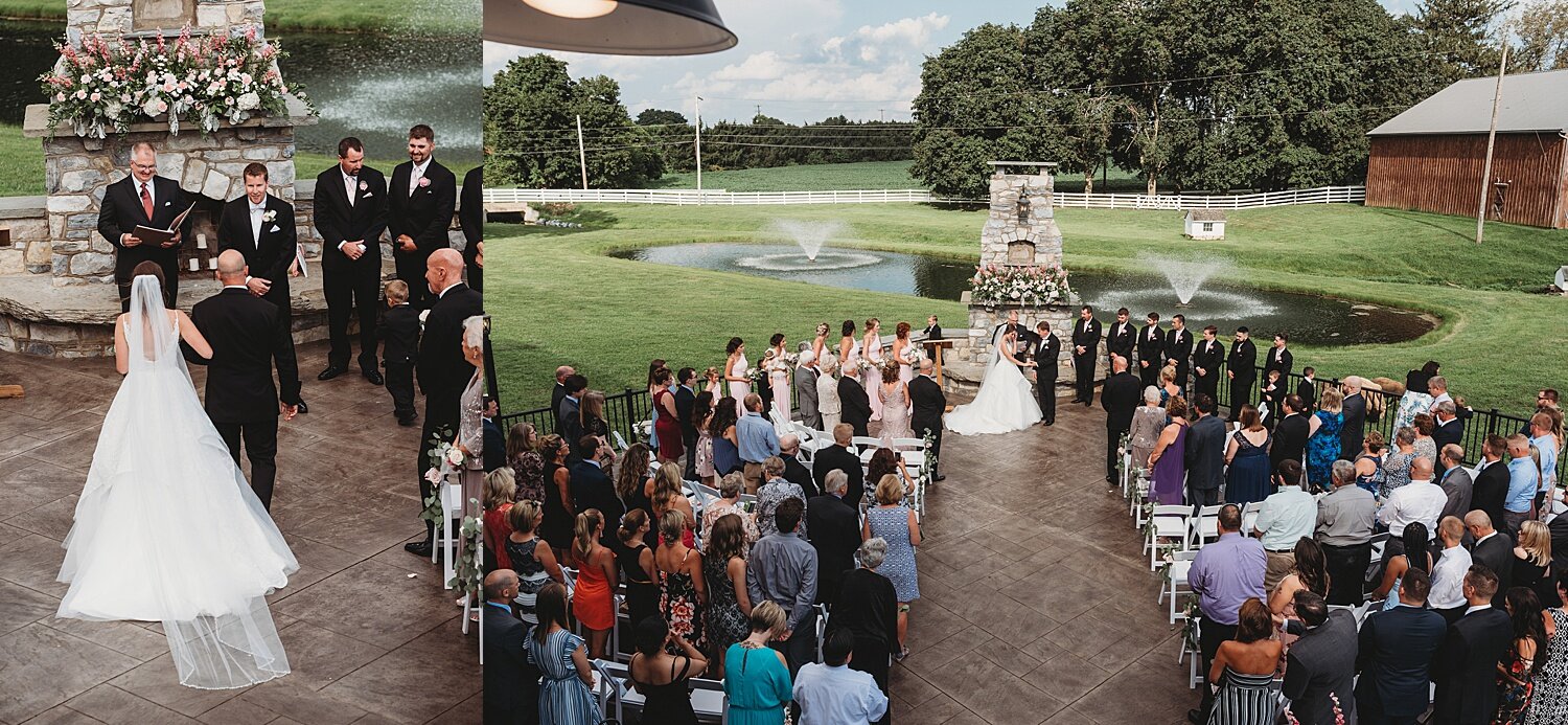 The Barn at Silverstone Lancaster Pennsylvania summer rustic wedding photographer