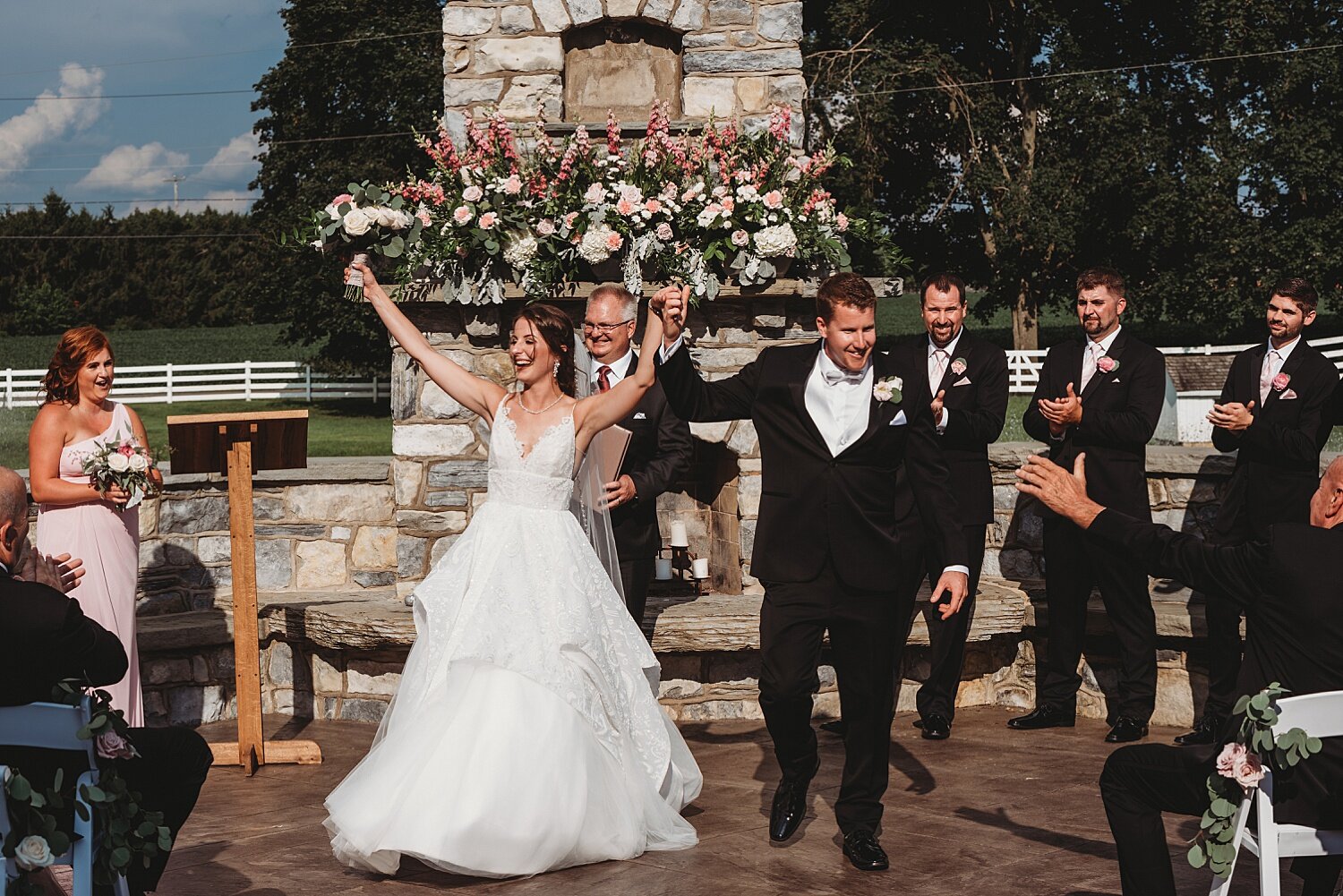 The Barn at Silverstone Lancaster Pennsylvania summer rustic wedding photographer