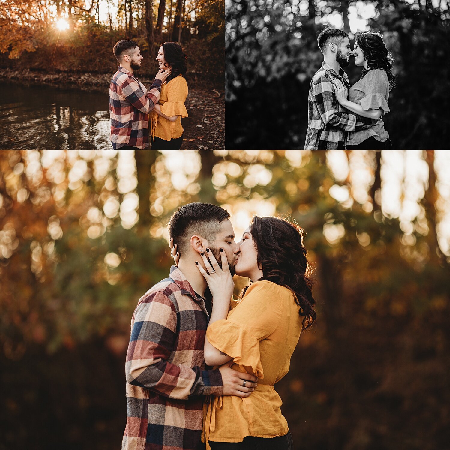 Blue Marsh Lake Berks County fall Halloween engagement photoshoot wedding photographer