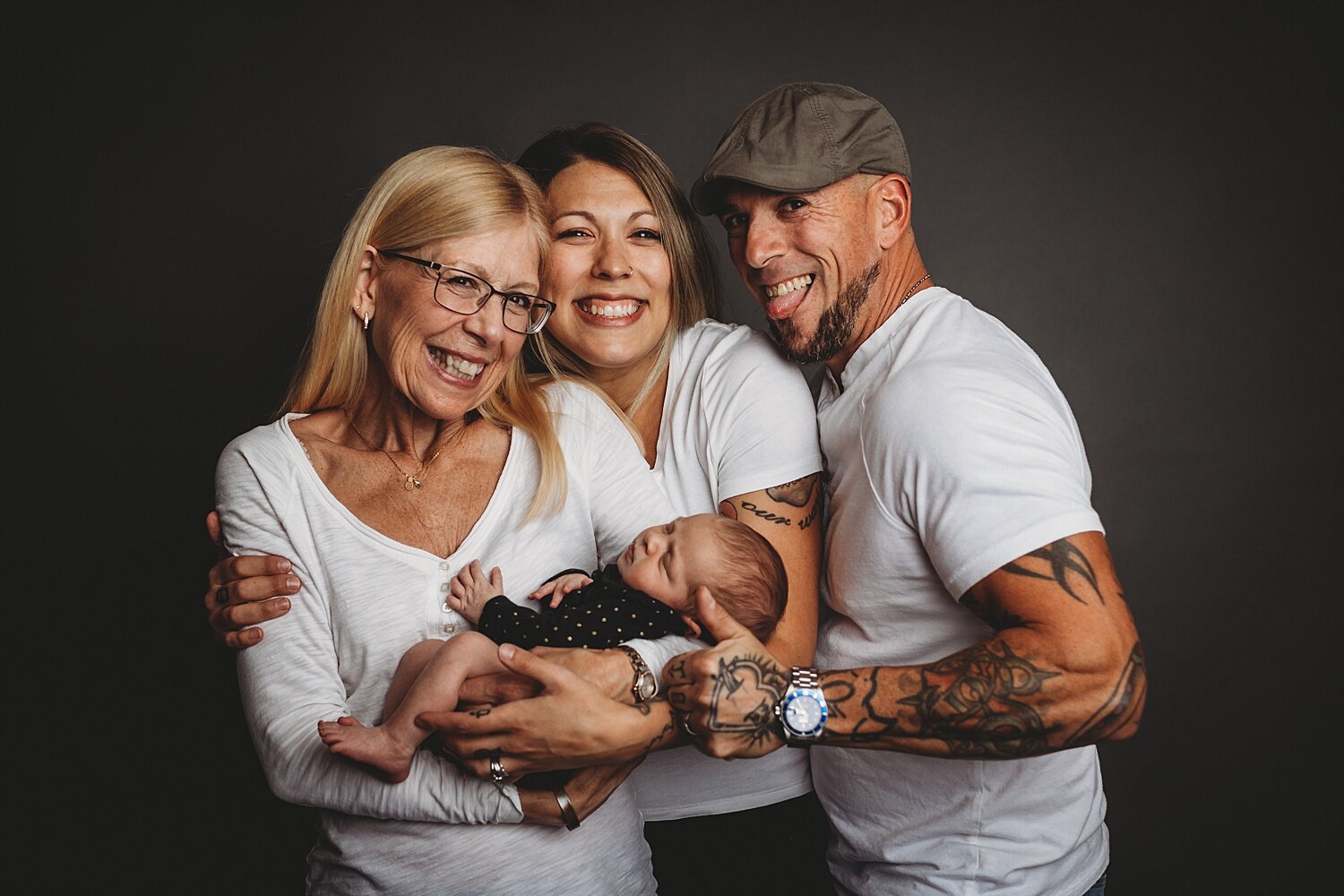 Berks County Pennsylvania studio lifestyle newborn family photographer