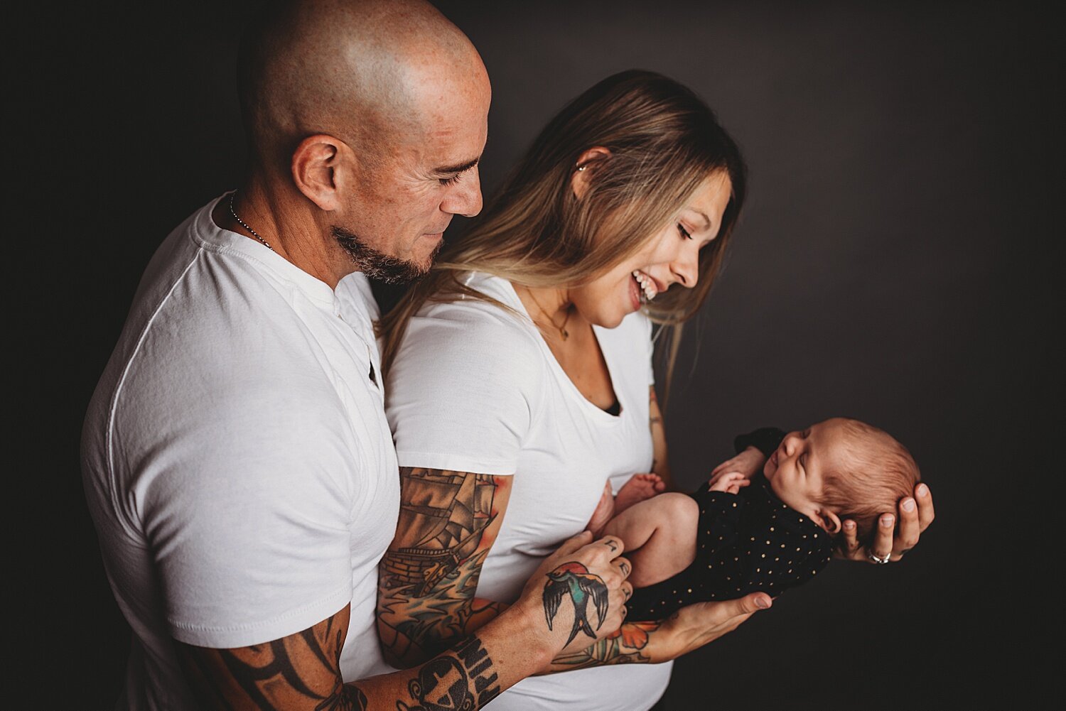 Berks County Pennsylvania studio lifestyle newborn family photographer