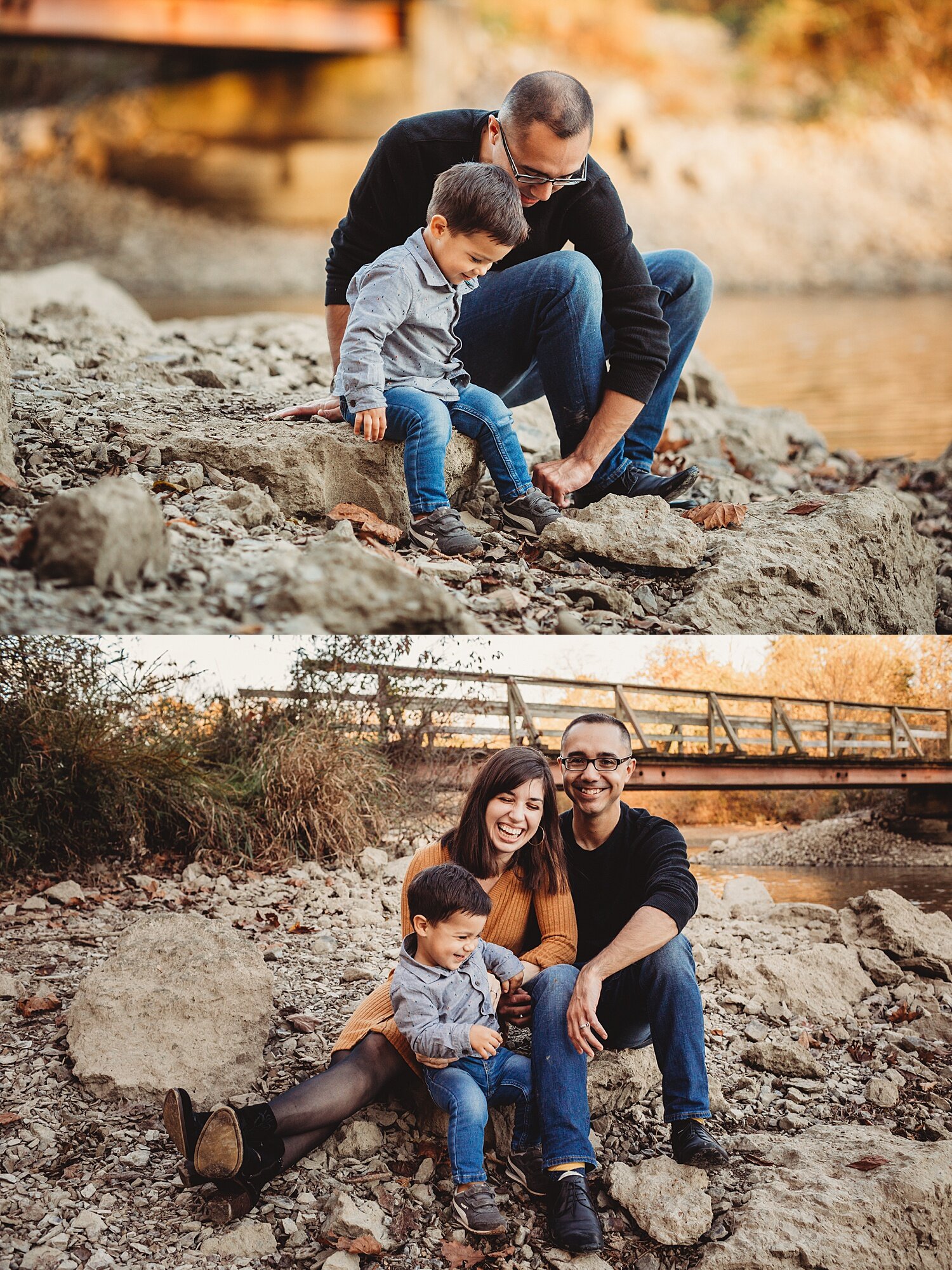 Blue Marsh Lake fall family portrait session Berks County Pennsylvania photographer