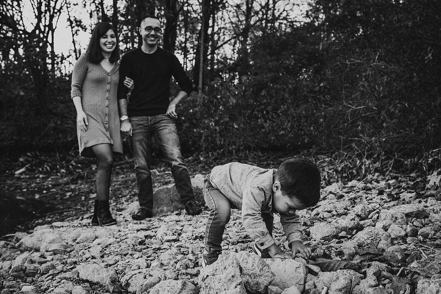 Blue Marsh Lake fall family portrait session Berks County Pennsylvania photographer