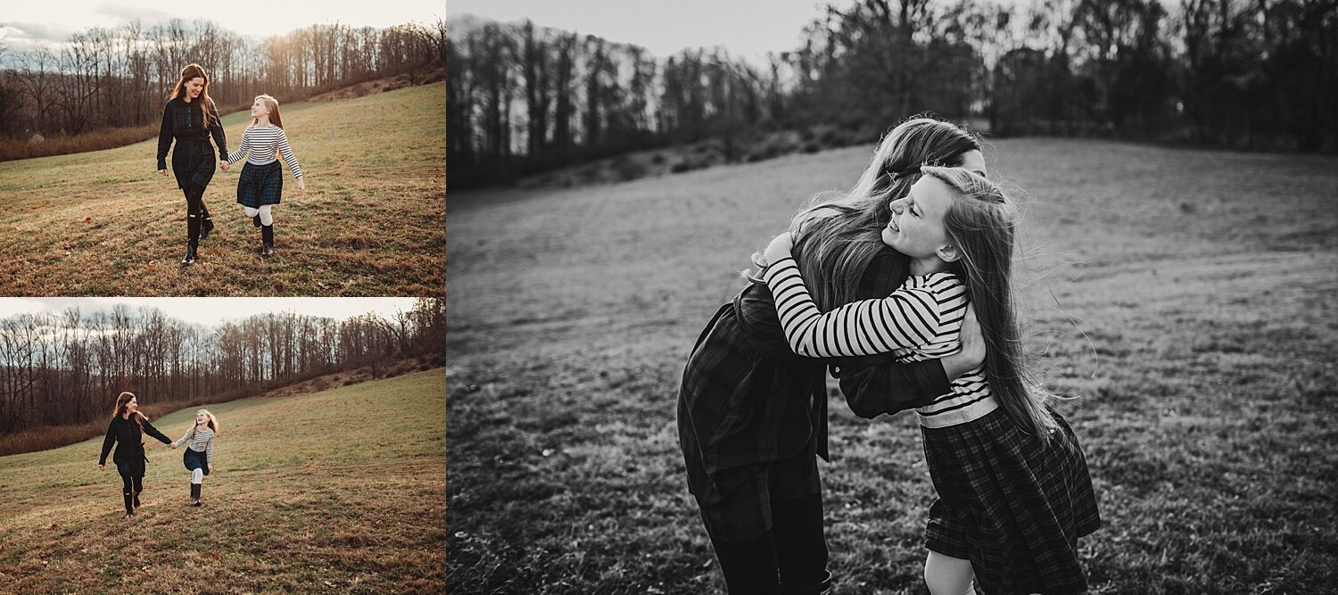 Oley Berks County fall family portrait session photographer