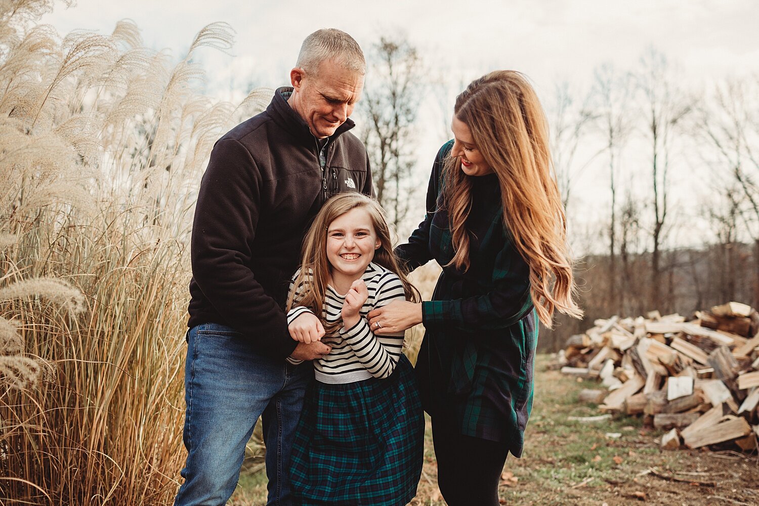 Oley Berks County fall family portrait session photographer