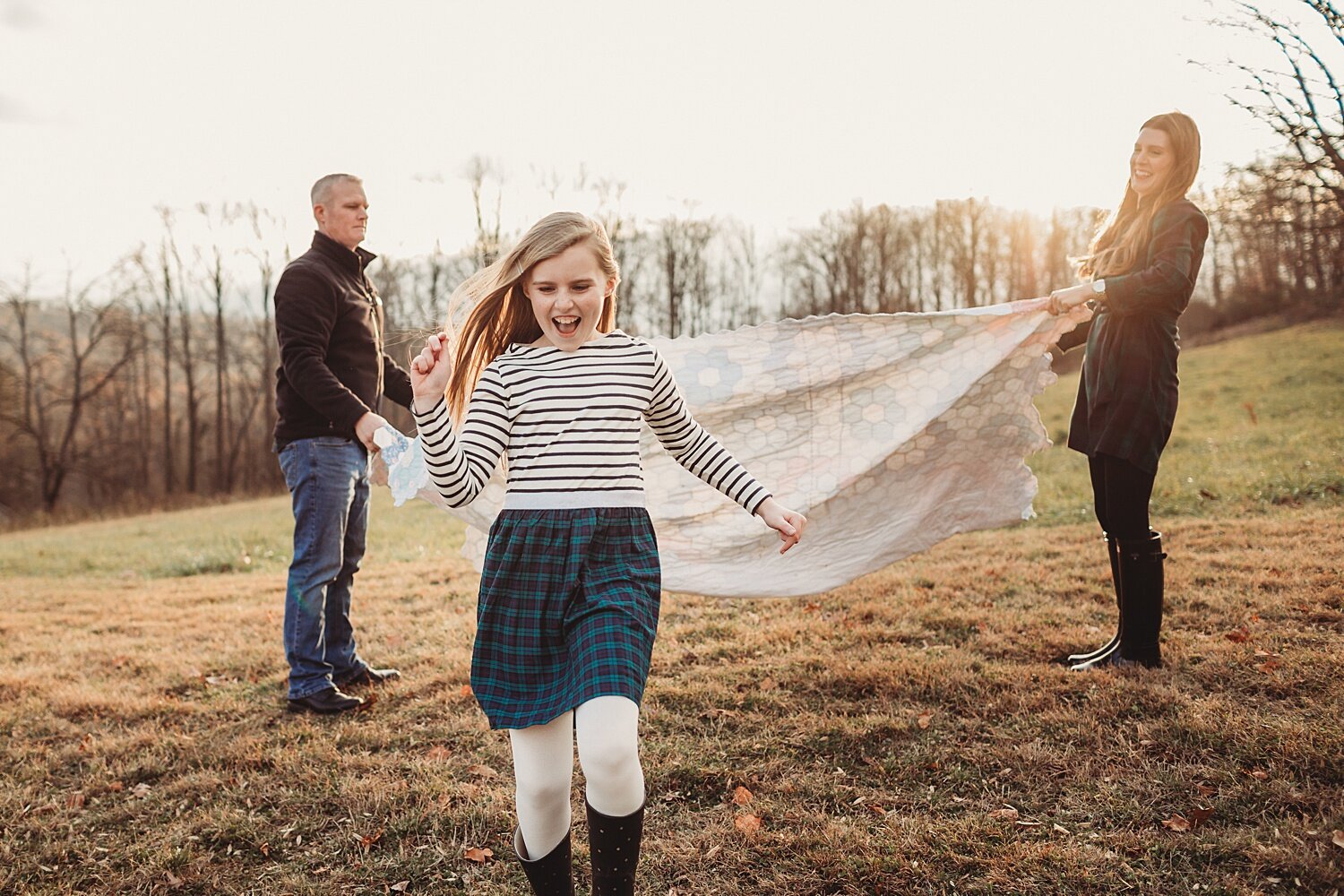 Oley Berks County fall family portrait session photographer