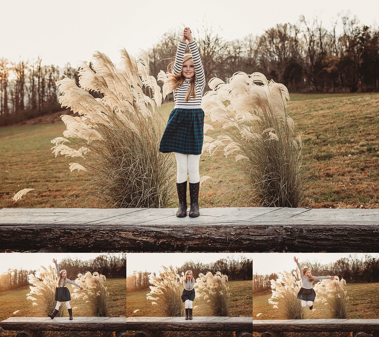 Oley Berks County fall family portrait session photographer