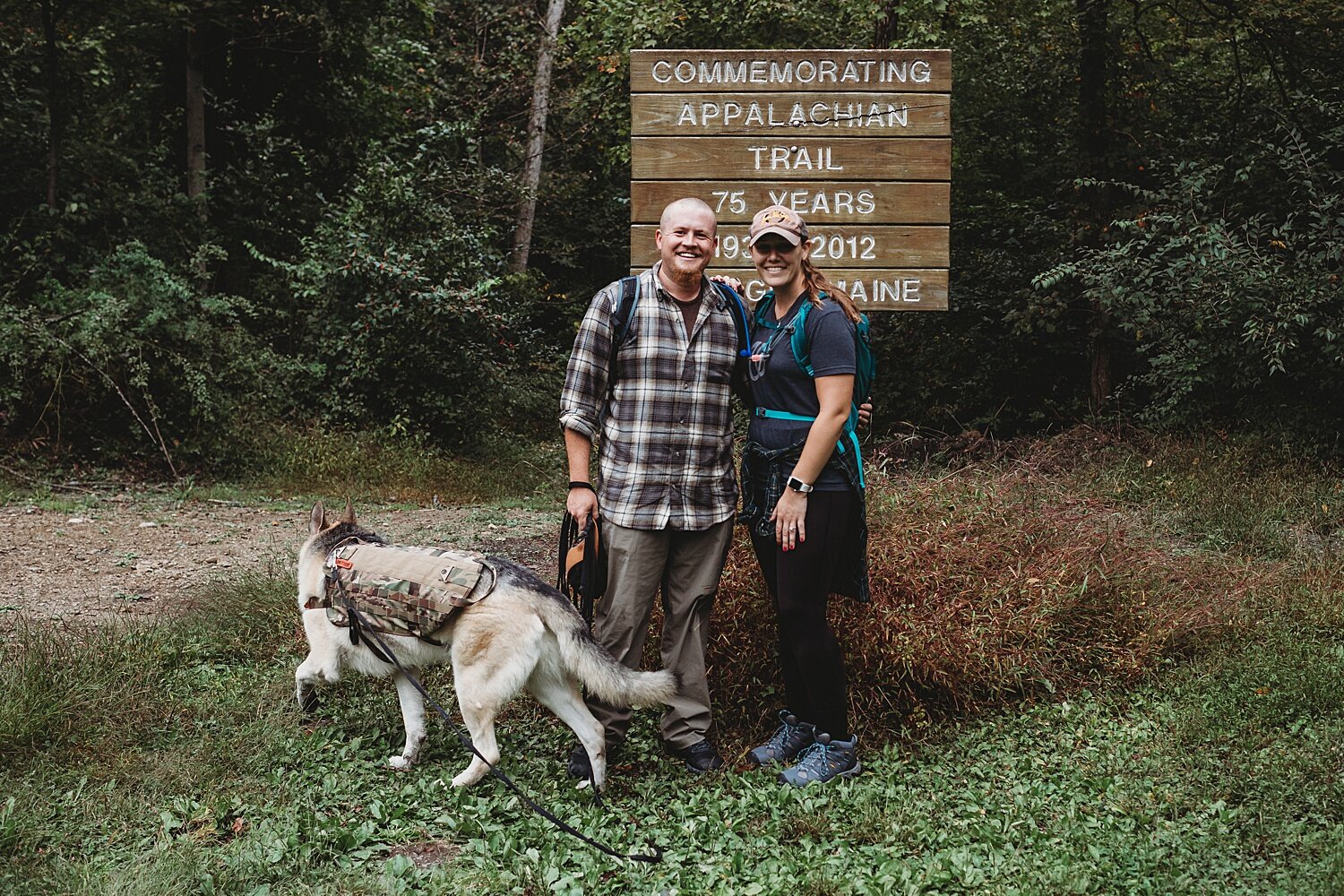 Pulpit Rock Appalachian Trail surprise proposal Pennsylvania wedding photographer