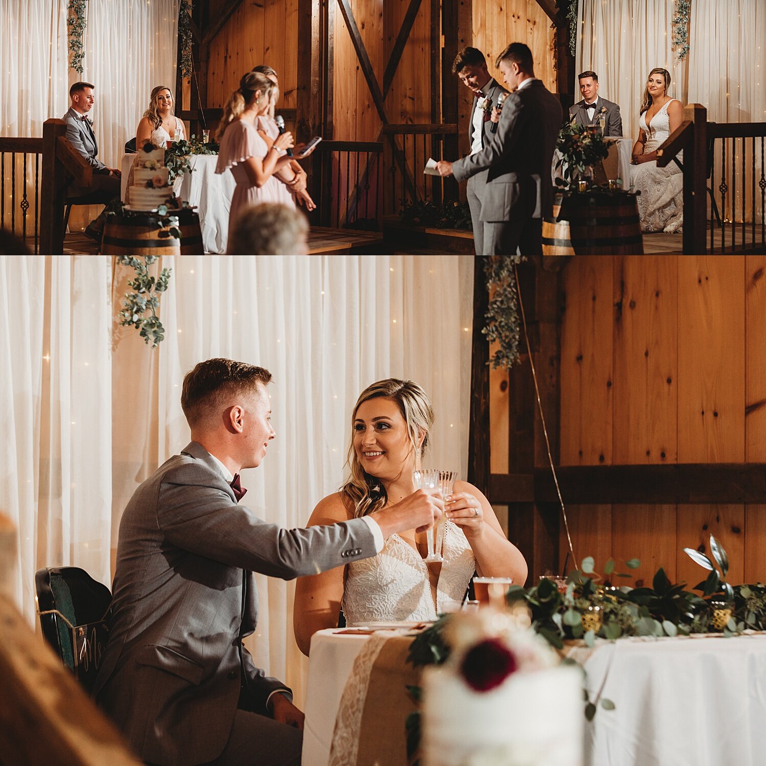 Reinhart's Christmas Tree Farm Barn Wedding Fall Berks County Pennsylvania Wedding Photographer