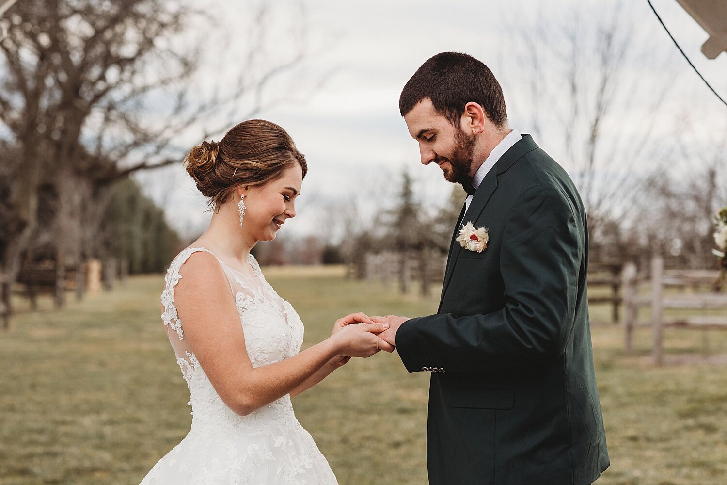 Ironstone Ranch intimate vow exchange styled wedding shoot Lancaster Pennsylvania photographer