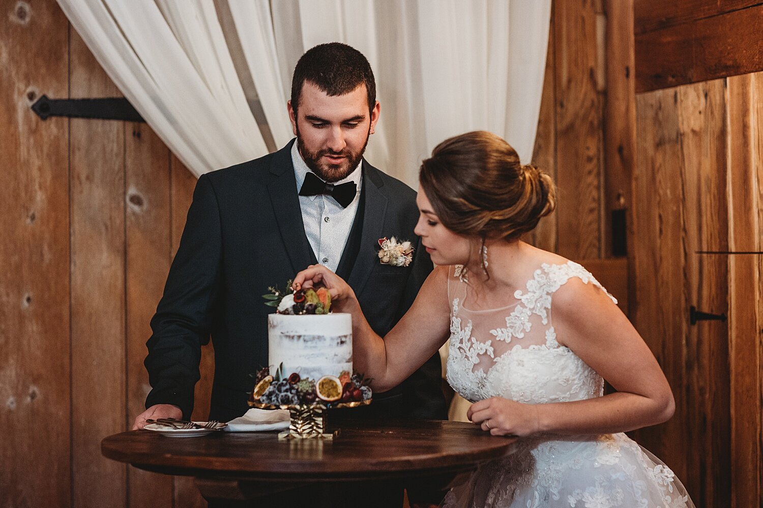 Ironstone Ranch intimate vow exchange styled wedding shoot Lancaster Pennsylvania photographer