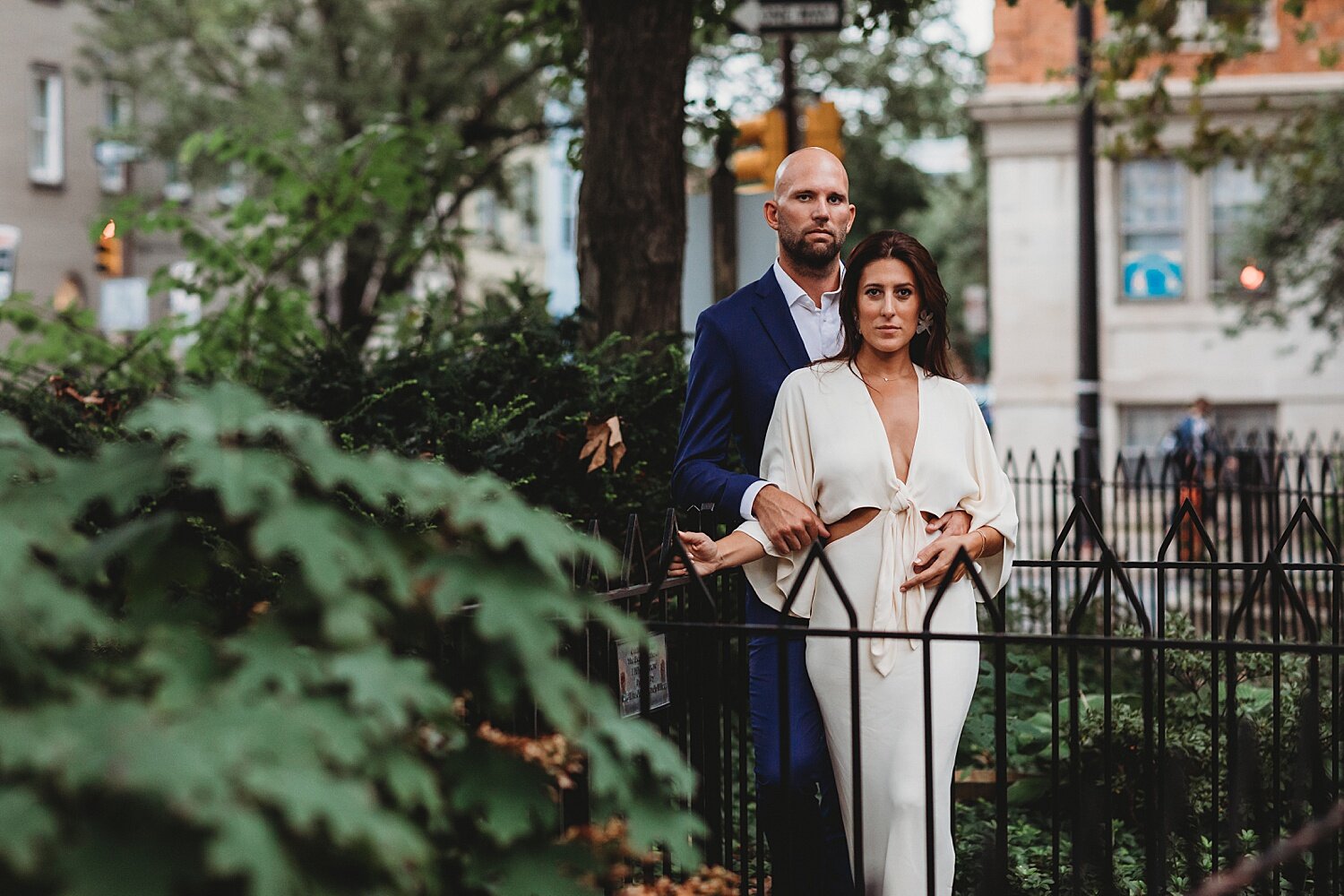 Philadelphia micro wedding elopement photographer Fitler Square