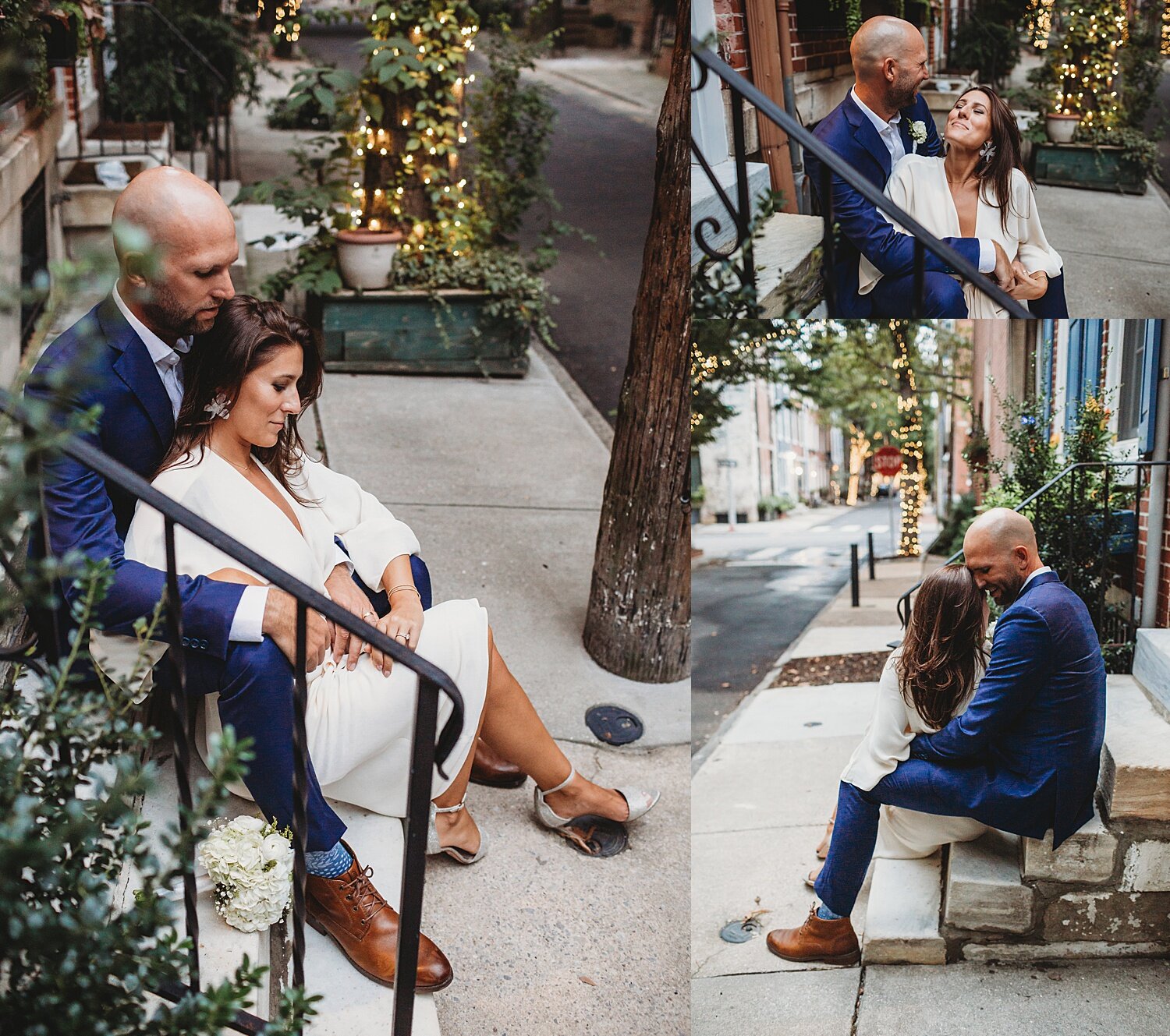 Philadelphia micro wedding elopement photographer Addison Street