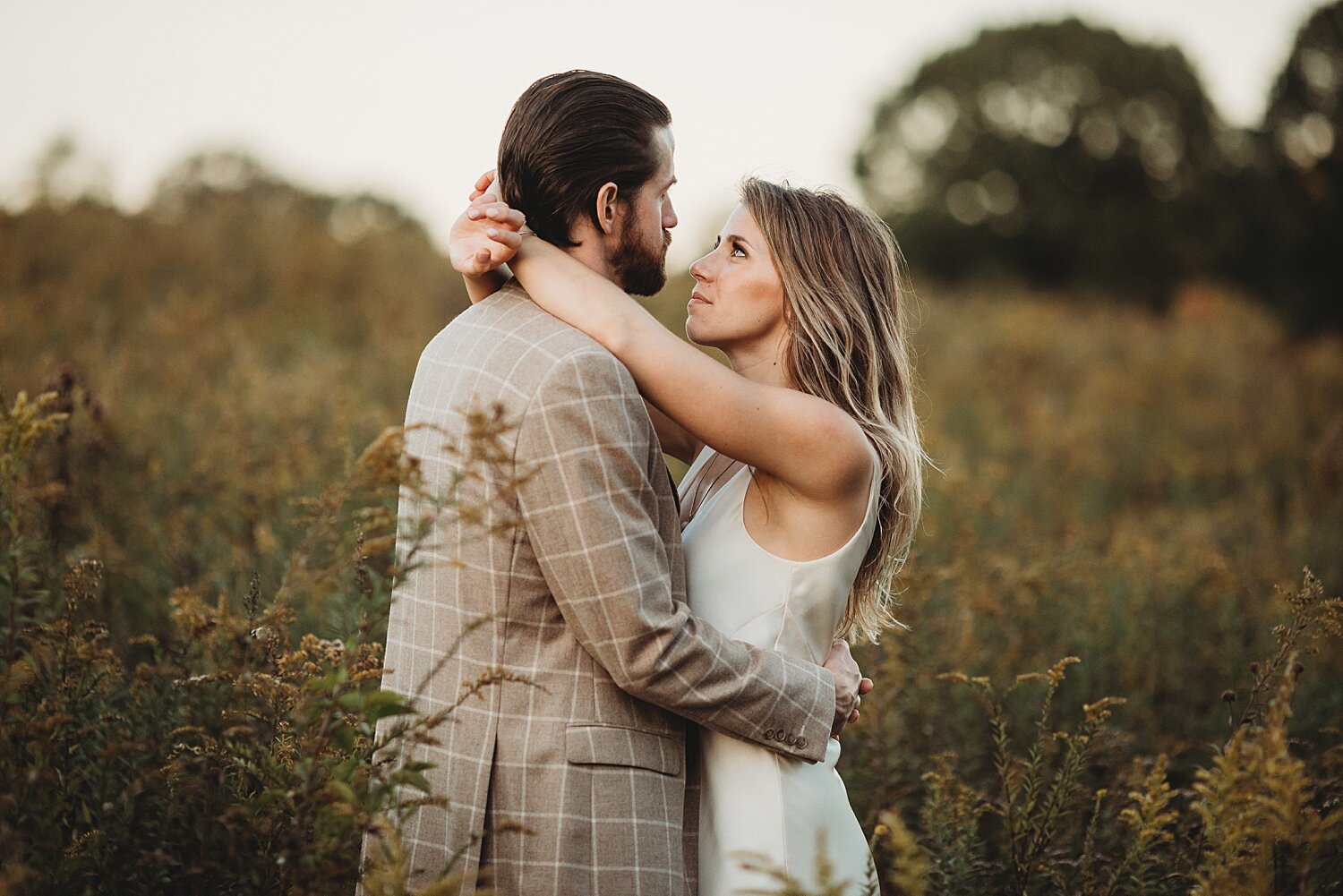 Longwood Gardens elopement wedding engagement photographer Pennsylvania classy modern emotional