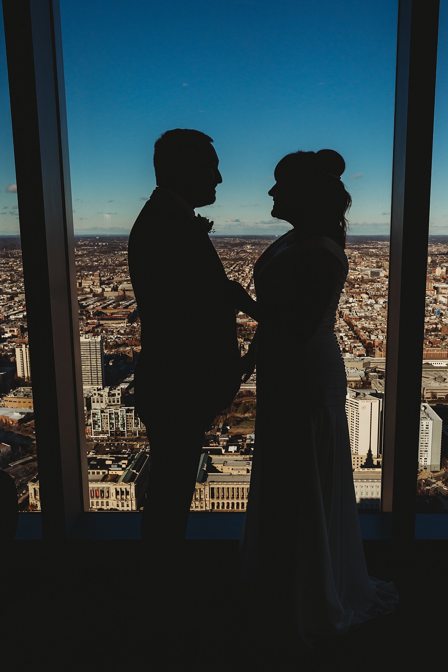 Four Seasons Philadelphia Water Works by Cescaphe Intimate Wedding Elopement Pennsylvania Photographer