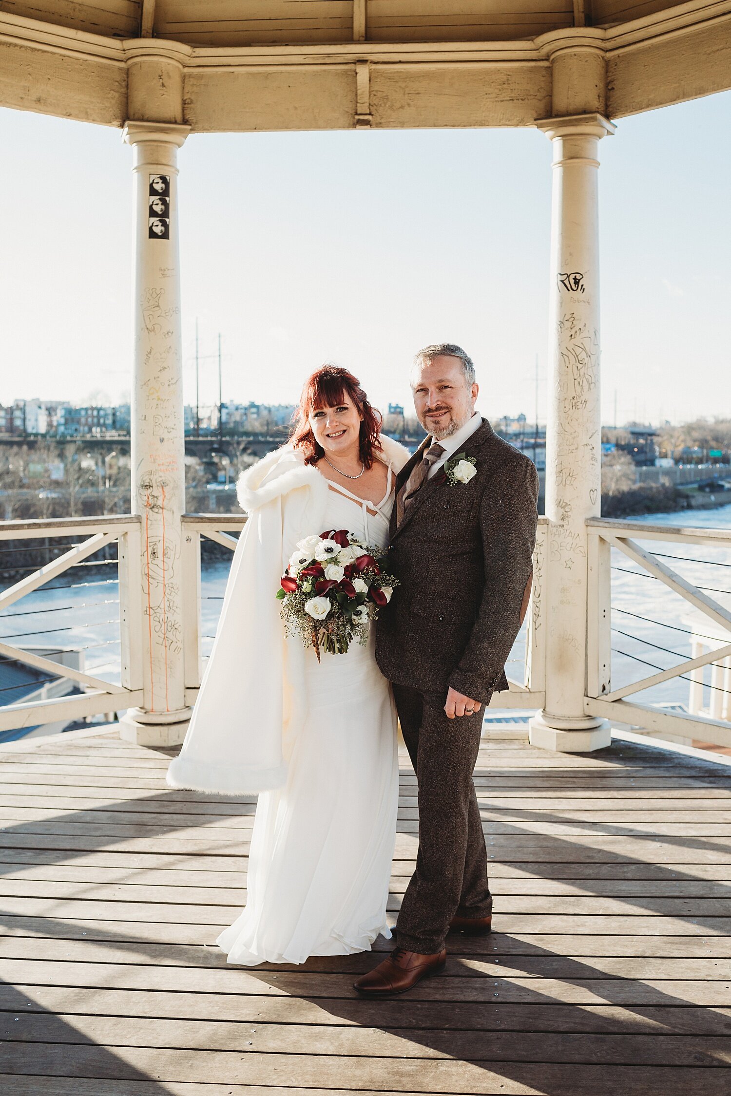 Four Seasons Philadelphia Water Works by Cescaphe Intimate Wedding Elopement Pennsylvania Photographer