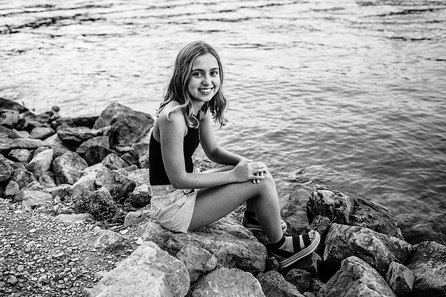 Wilson High School Class of 2021 Senior Portrait Photographer Berks County Pennsylvania Blue Marsh Lake