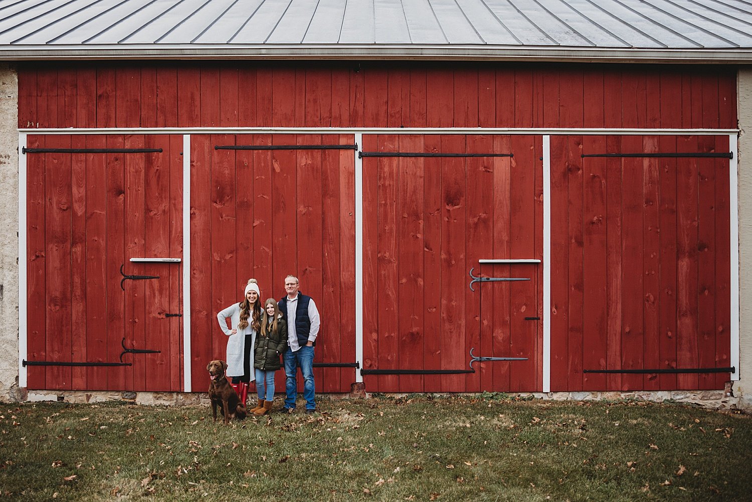 Barto Pennsylvania fall winter family portrait photoshoot photographer red hunter boots