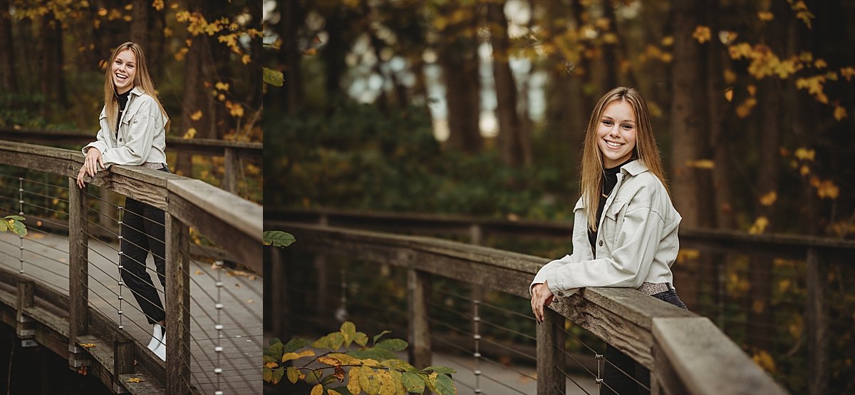 Longwood Gardens Kennett Square Pennsylvania fall high school senior portrait photographer