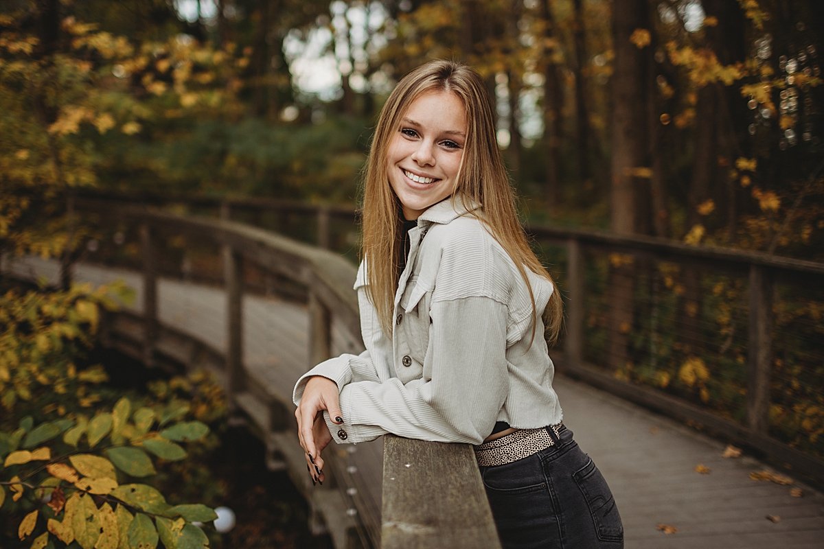 Longwood Gardens Kennett Square Pennsylvania fall high school senior portrait photographer