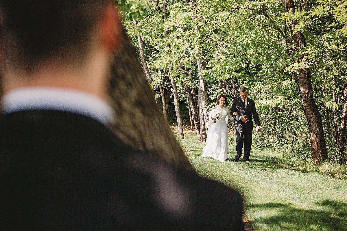 Weddings on Memory Lane Hershey Central Pennsylvania outdoor spring wedding photographer alternative tattoo bride groom