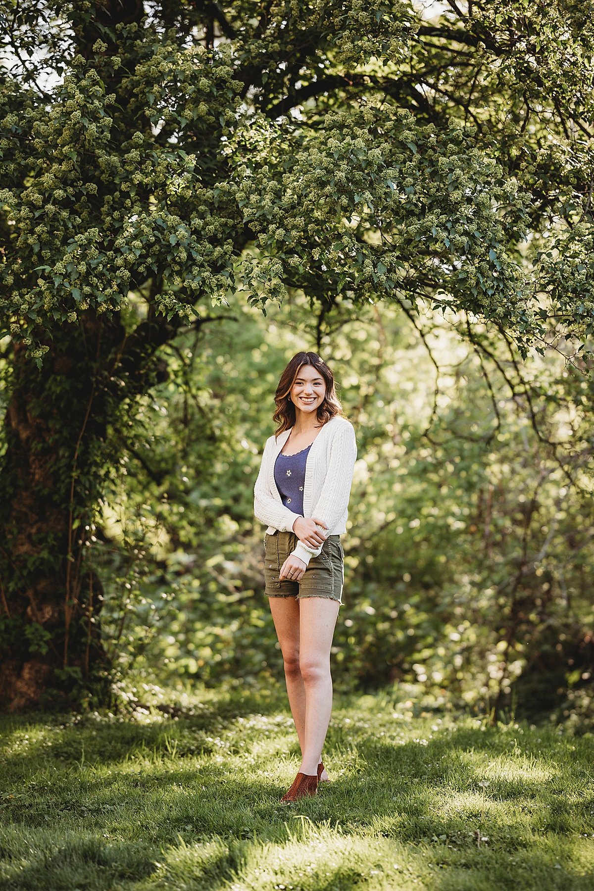 Reading Public Museum Wyomissing Berks County Pennsylvania Wilson High School Senior Portrait Photographer spring golden hour