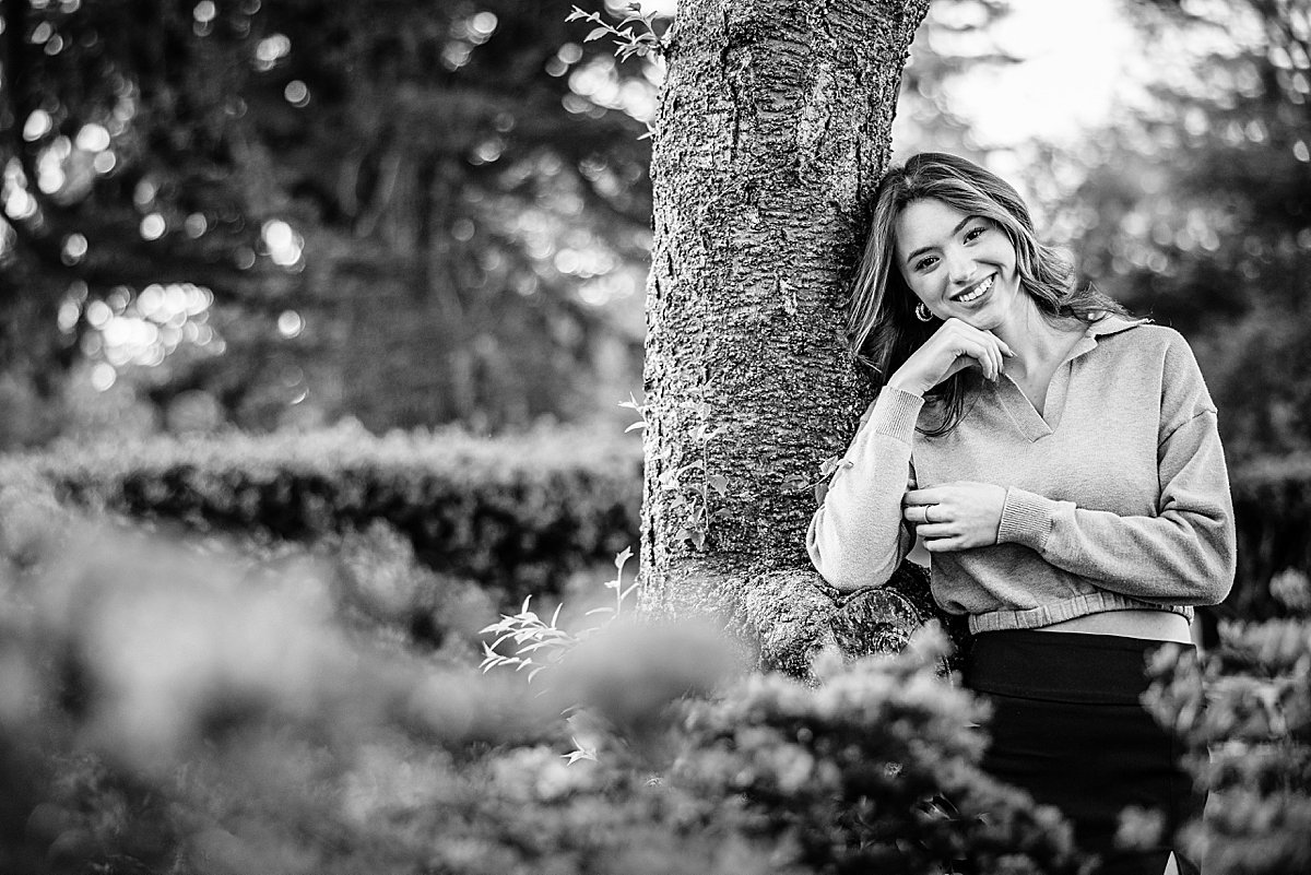 Reading Public Museum Wyomissing Berks County Pennsylvania Wilson High School Senior Portrait Photographer spring golden hour