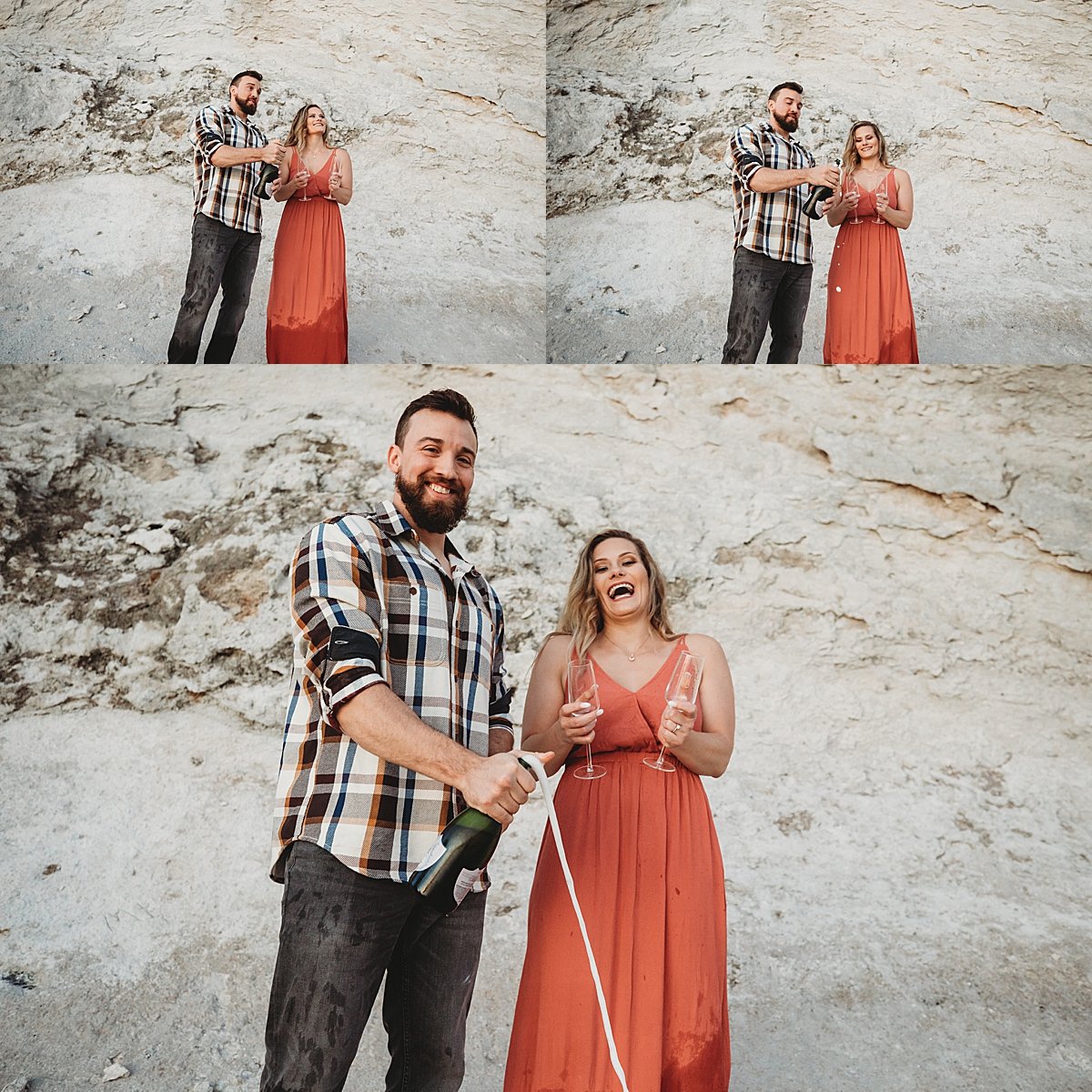 White Cliffs of Conoy sunset engagement session summer fall Lancaster County wedding photographer