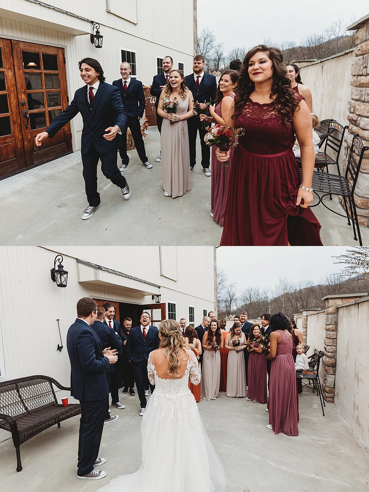 The Grove at Kempton rustic bohemian boho fall wedding Pennsylvania photographer