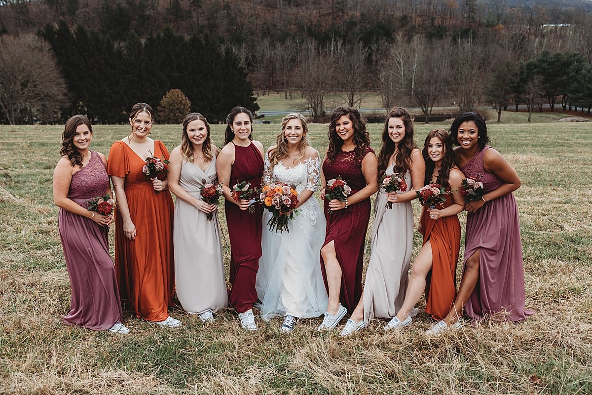 The Grove at Kempton rustic bohemian boho fall wedding Pennsylvania photographer