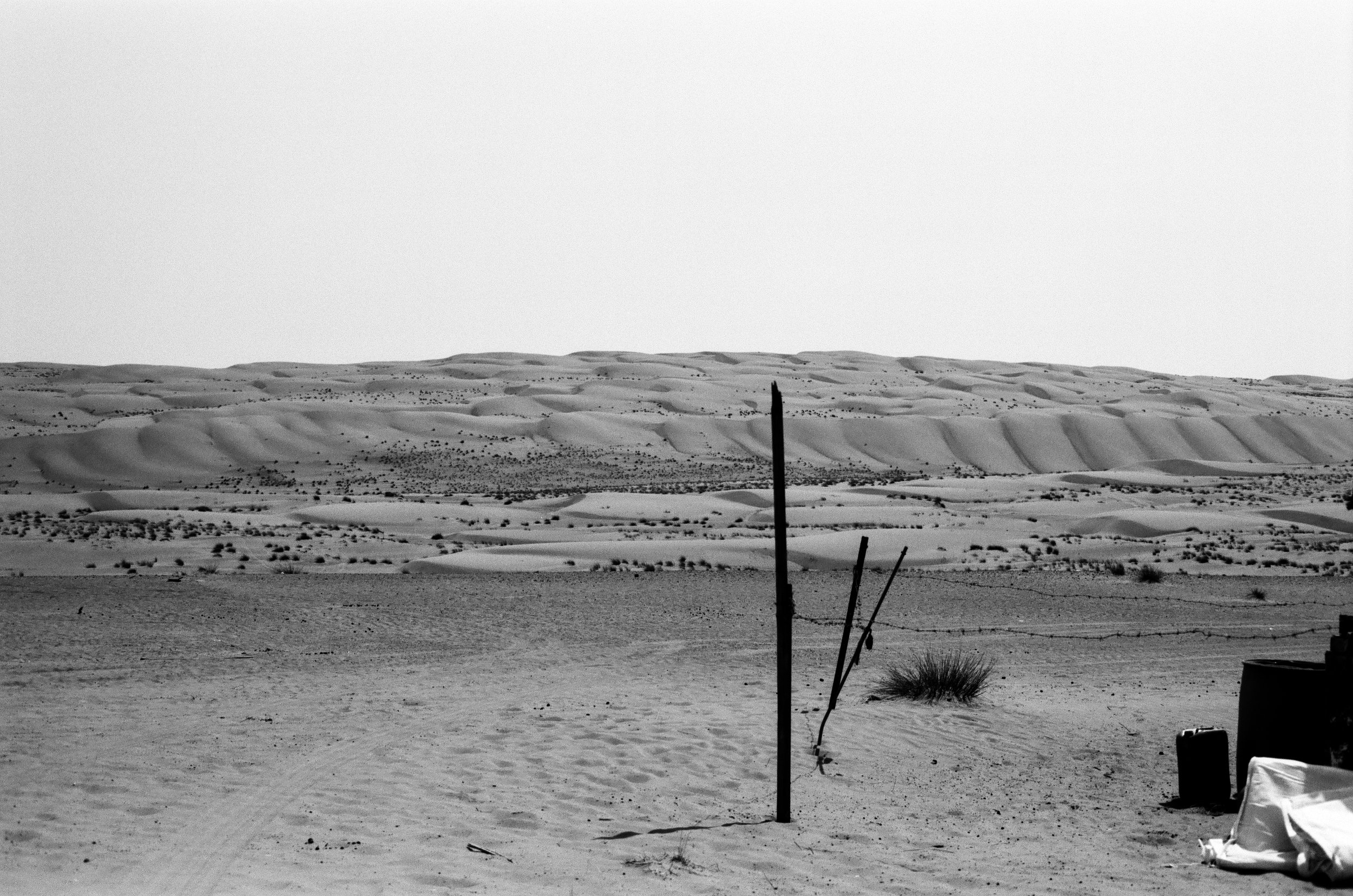  Dunes, Wahiba Sands, Oman; Minolta SRT 201 35mm; 2023 
