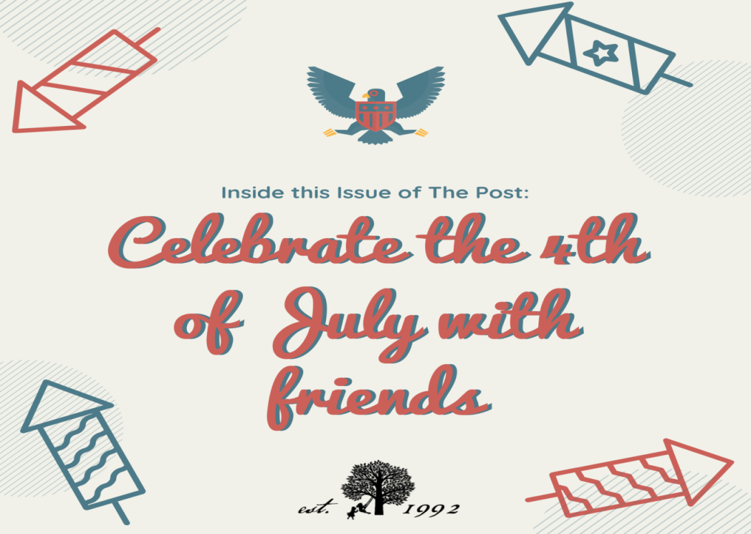 "The red and white and starry blue Is freedom's shield and hope."