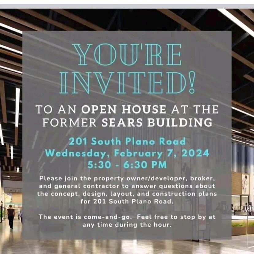 Come and check out what the developers are planning in our back yard. You can provide questions and comments. #htnarichardson