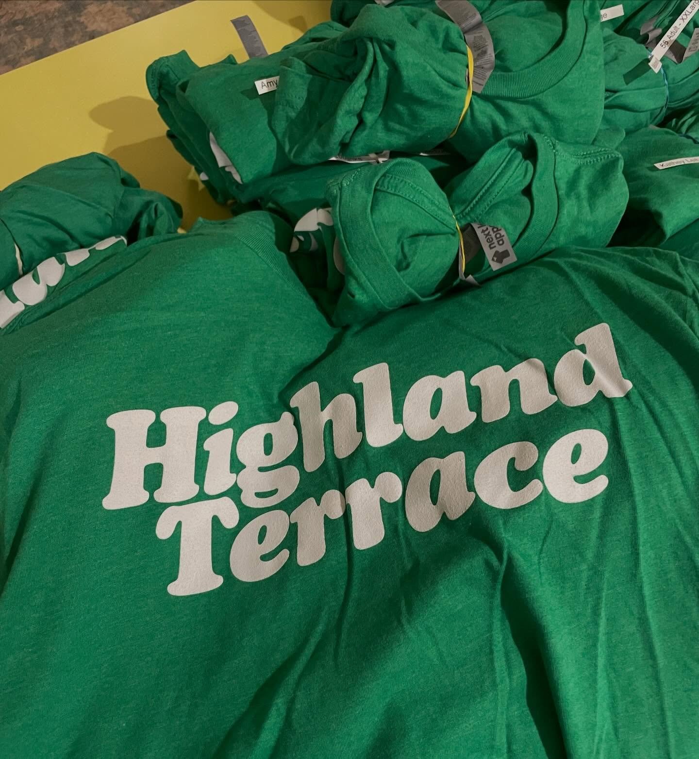 Shirts are getting rolled and ready for pickup tomorrow at Spring Fling!! See yall at 8:00 am at Woodhaven Grove Park!
8:00 am - Check in
8:15 am - FUN RUN/WALK (or come watch and cheer!)
8:45 am - Egg hunts! 
All morning: Breakfast and Coffee
Garden
