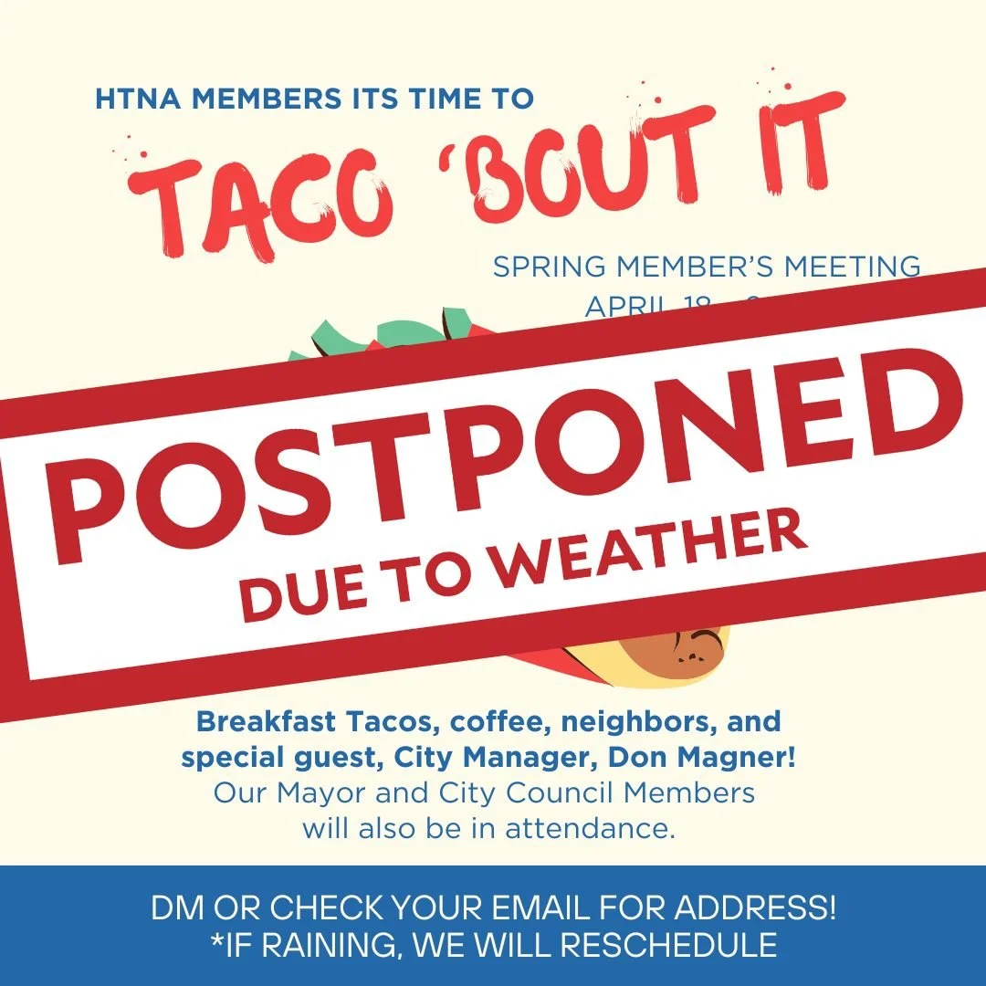 Unfortunately, due to inclement weather, This morning&rsquo;s members meeting has been postponed. We will reschedule and share the new date and time soon!
