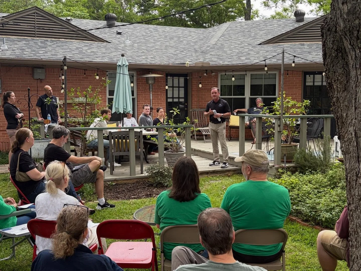We had a great meeting this morning. We heard from the city manager about items in Richardson&rsquo;s bond election on May 2nd. He also gave updates on local construction. Most of the city council and the mayor were also present. Special thanks to Ro