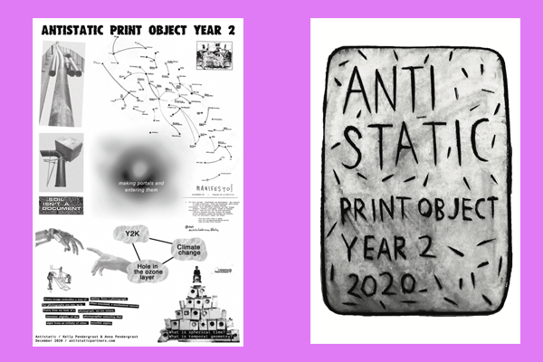 Print Object 2020: zine and collage poster