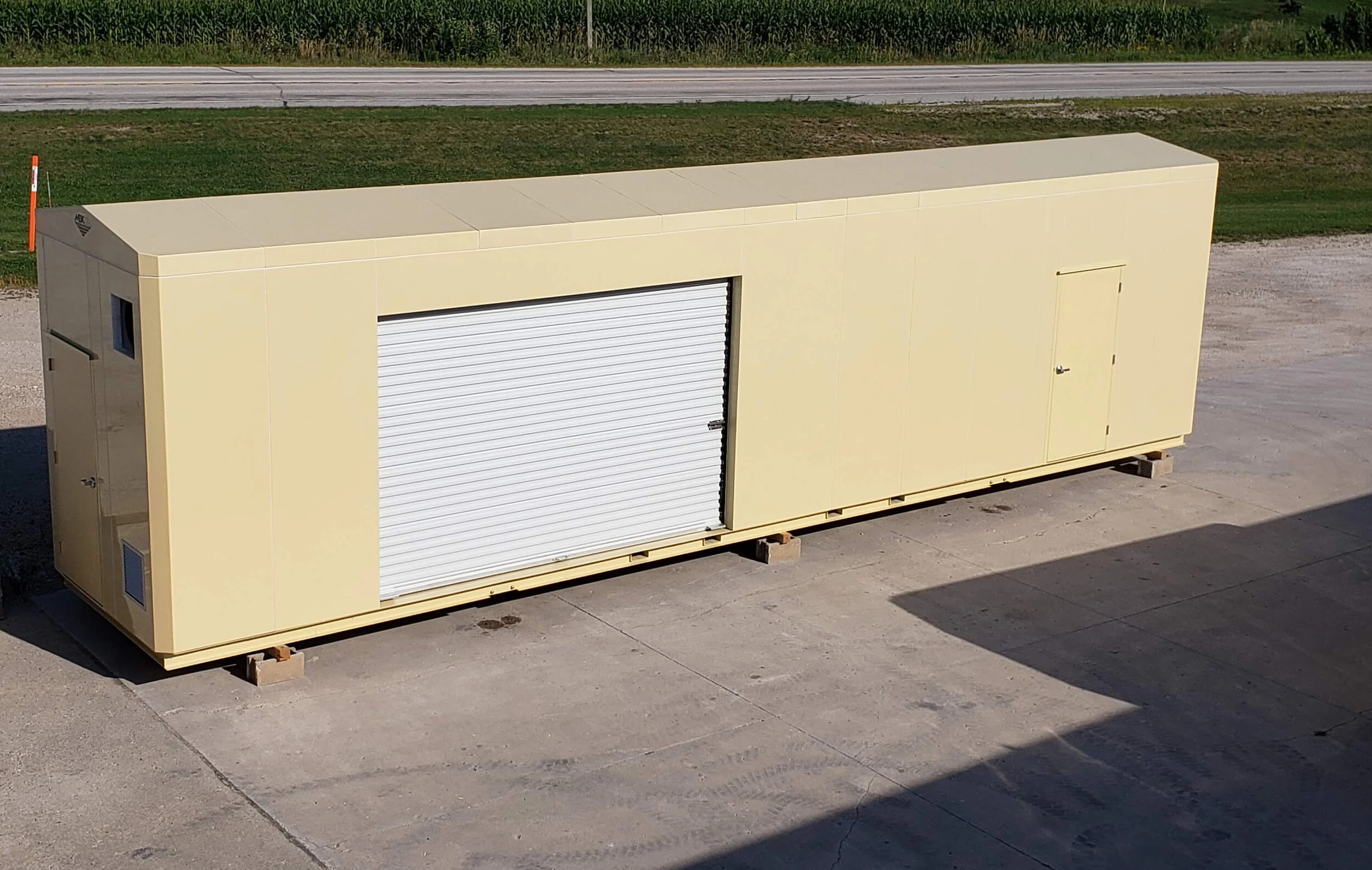 40' by 8' Fiberglass Building — MEKCO®